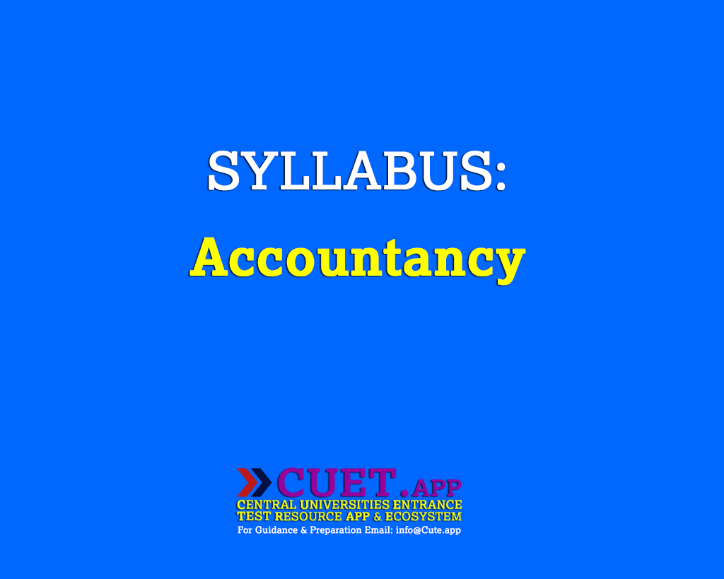 Syllabus | Accountancy
