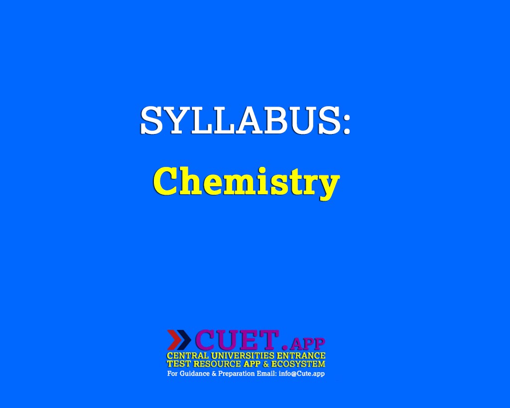 Syllabus | Chemistry