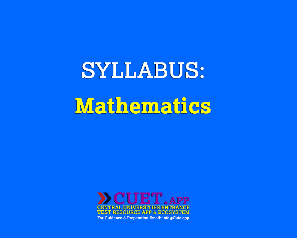 Syllabus | Mathematics