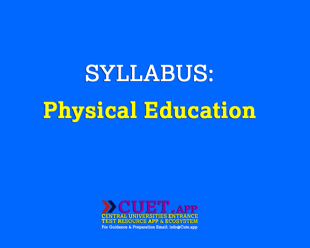 Syllabus | Physical Education