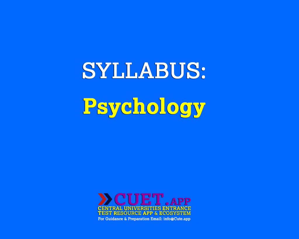 Syllabus | Psychology