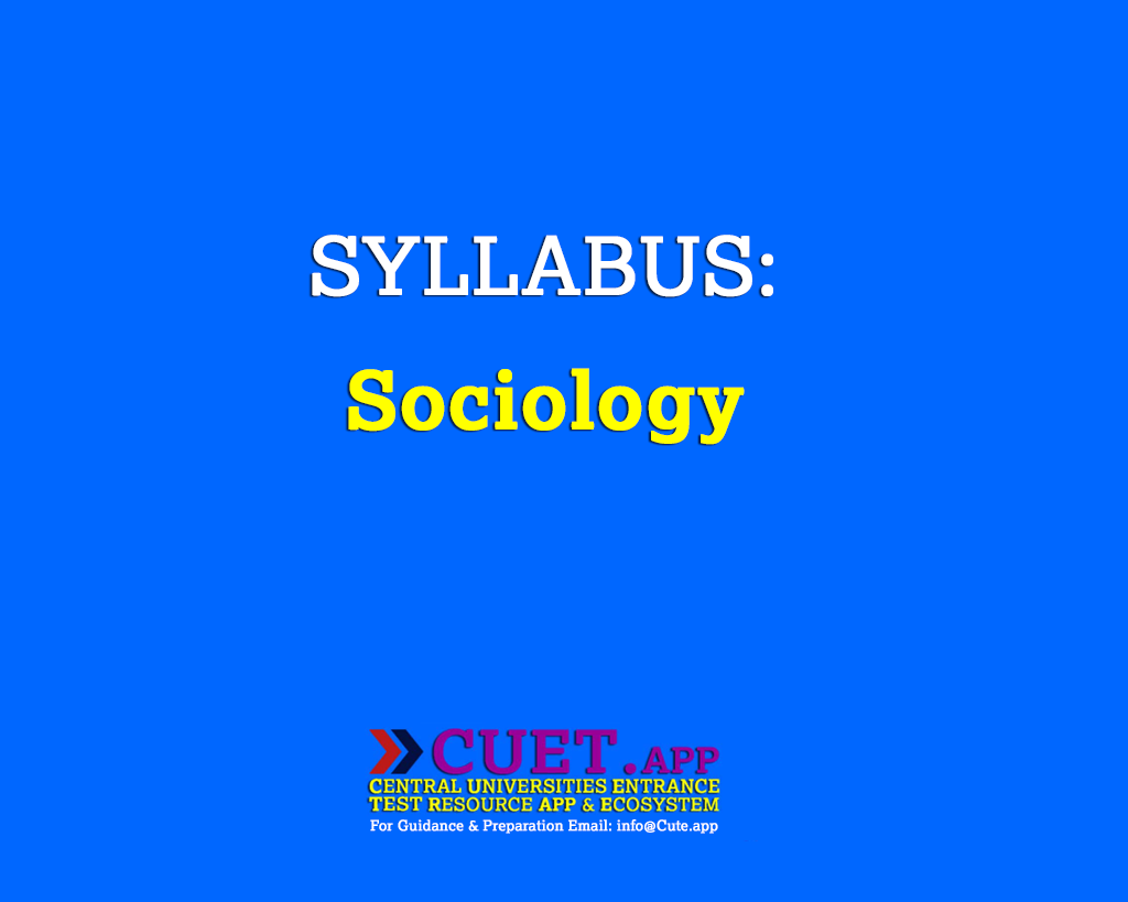 Syllabus | Sociology